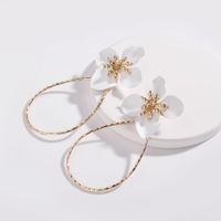 Alloy Fashion Flowers Earring  (red) Nhlu0343-red sku image 2