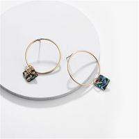 Fashion Women's Earring Wholesale Earrings Natural Pearl Abalone Shell Stone Female Earrings New sku image 3