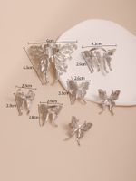 Retro Butterfly Alloy Plating Rings Earrings main image 4