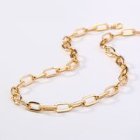 Vintage Style Water Droplets Copper Necklace Plating Zircon Copper Necklaces 1 Piece main image 3