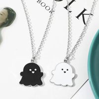 Cute Ghost Alloy Halloween Unisex Pendant Necklace main image 2