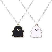 Cute Ghost Alloy Halloween Unisex Pendant Necklace main image 3