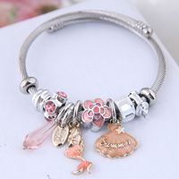 Fashion Round Steel Bangle 1 Piece main image 3