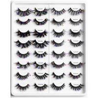 Fashion New Butterfly Multi-layer Thick Cross Artificial Mink Hair False Eyelashes main image 3