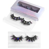 Fashion New Butterfly Multi-layer Thick Cross Artificial Mink Hair False Eyelashes main image 2