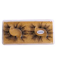 Fashion New Multi-layer Thick Cross Artificial Mink Hair False Eyelashes sku image 4