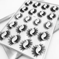 Fashion New 20 Pairs Mink Hair Three-dimensional False Eyelashes sku image 6