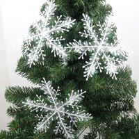 Christmas Snowflake Plastic Party Decorative Props main image 6