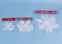 Christmas Snowflake Plastic Party Decorative Props main image 5