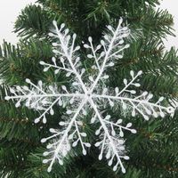 Christmas Snowflake Plastic Party Decorative Props main image 2