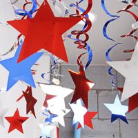 Star Paper Party Decorative Props main image 2