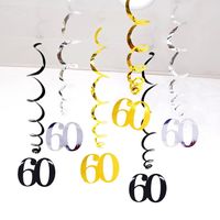 Number Pvc Birthday Hanging Ornaments main image 1