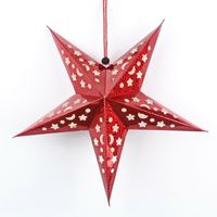 Christmas Star Paper Party Decorative Props sku image 10