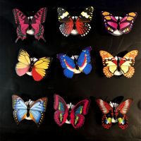 Mode Papillon Plastique Autocollant Mural sku image 1