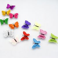 Fashion Butterfly Plastic Wall Sticker sku image 4