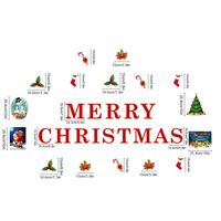 Christmas Letter Tree Pvc Outdoor Decorative Props sku image 9