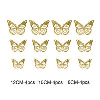 Mode Papillon Papier Autocollant Mural sku image 59