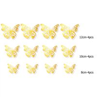 Mode Papillon Papier Autocollant Mural sku image 24