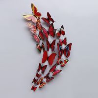 Mode Schmetterling Pvc Wandaufkleber sku image 7