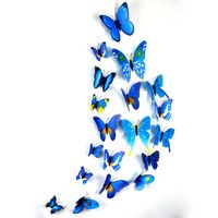 Moda Mariposa Pvc Pegatina De Pared sku image 15