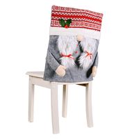 Christmas Santa Claus Cloth Party Chair Cover sku image 2