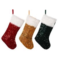 Christmas Solid Color Cloth Party Hanging Ornaments main image 2