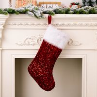 Christmas Solid Color Cloth Party Hanging Ornaments sku image 1