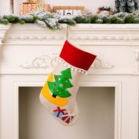 Christmas Christmas Tree Santa Claus Snowman Cloth Party Hanging Ornaments sku image 4