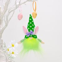 Easter Rabbit Doll Pp Pvc Party Hanging Ornaments 1 Piece sku image 1