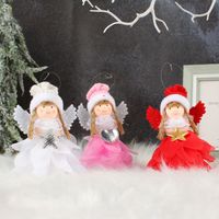 Christmas Angel Flannel Party Hanging Ornaments main image 5