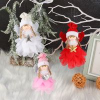 Christmas Angel Flannel Party Hanging Ornaments main image 4