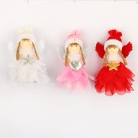Christmas Angel Flannel Party Hanging Ornaments main image 3
