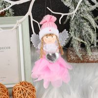 Christmas Angel Flannel Party Hanging Ornaments sku image 3
