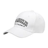 Unisex Simple Style Letter Embroidery Curved Eaves Baseball Cap main image 5