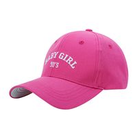 Unisex Simple Style Gesture Embroidery Curved Eaves Baseball Cap main image 5