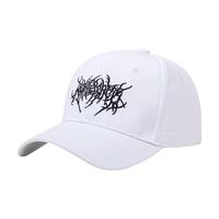 Unisex Fashion Geometric Embroidery Curved Eaves Baseball Cap main image 5