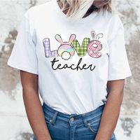 Femmes T-shirt Manche Courte T-shirts Impression Vêtement De Rue Lettre main image 1