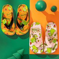 Kid's Casual Cartoon Flip Flops main image 3