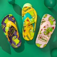 Kid's Casual Cartoon Flip Flops main image 6