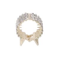 Fashion Geometric Alloy Inlay Rhinestone Hair Clip main image 3