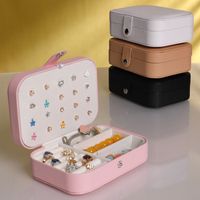 Basic Solid Color Synthetics Jewelry Boxes main image 5