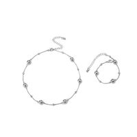 Simple Style Geometric Metal Plating Women's Bracelets Necklace sku image 4