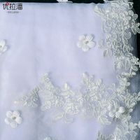 Fashion Bridal Veil Lace Large Trailing Wedding Accessories sku image 3