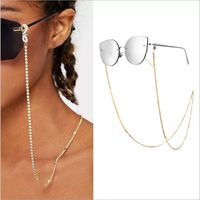 Women's Diamond Anti-skidding Glasses Chain Mask Rope main image 1