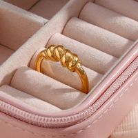 Fashion Geometric Stainless Steel Rings Plating Stainless Steel Rings main image 1