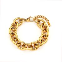 Fashion Geometric Stainless Steel Plating Gold Plated Necklace sku image 1