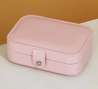 Basic Solid Color Synthetics Jewelry Boxes sku image 3