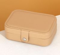 Basic Solid Color Synthetics Jewelry Boxes sku image 2