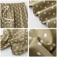 Casual Polka Dots Polyester Printing Casual Pants Baby Clothes main image 4