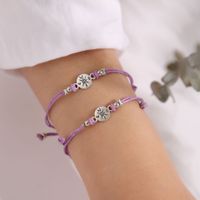 Simple Style Compass Alloy Plating Metal Bracelets main image 1